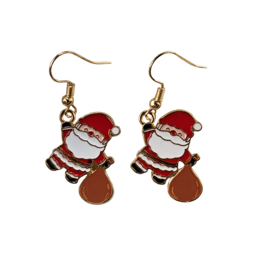 Christmas Santa Claus Fashion Earring