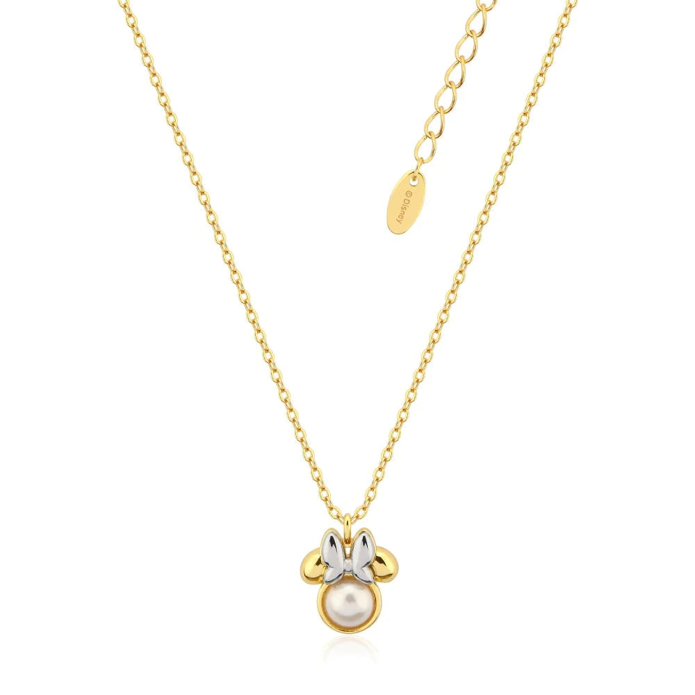 Minnie Mouse Pearl Necklace 3 colours available