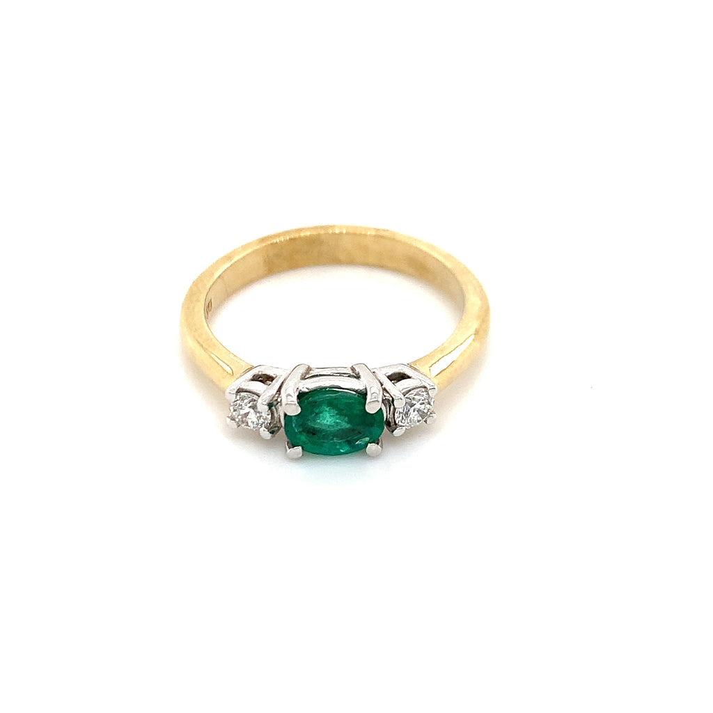 Eleanor Emerald Ring