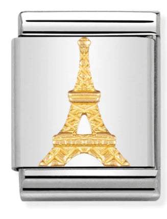 BIG Links - Eiffel Tower in Gold Charm