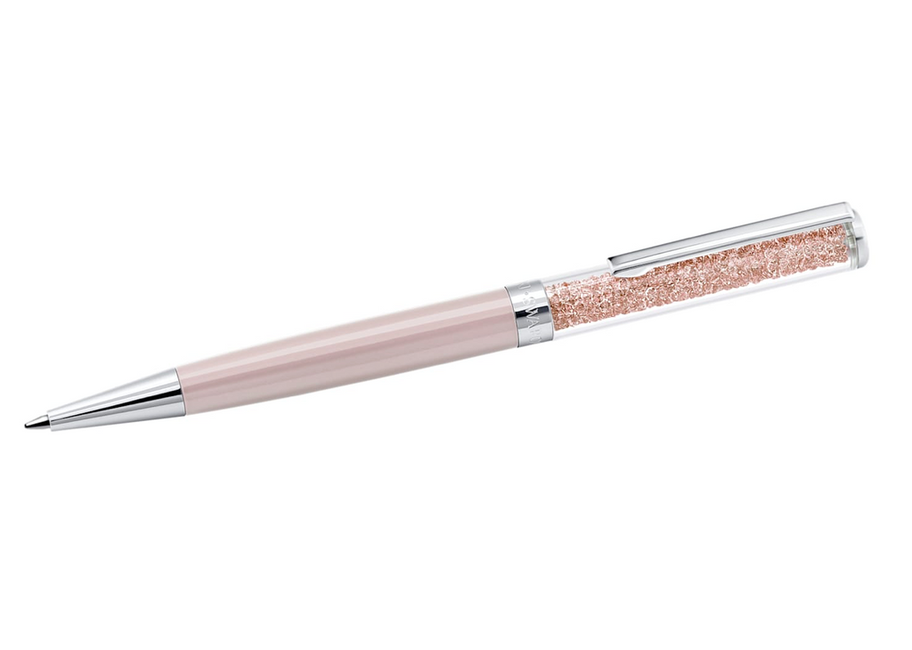 Pink Crystalline Ballpoint Pen