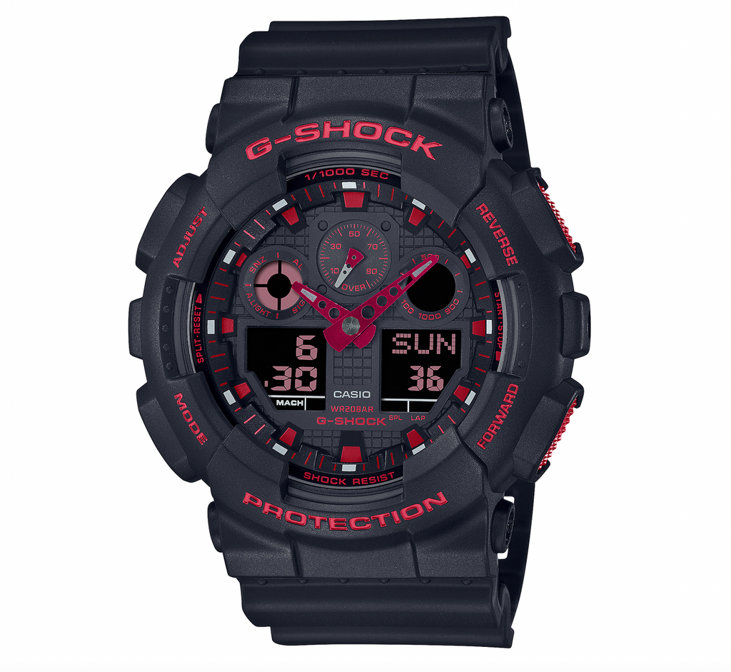 G Shock Ignite Red/Black Resin Watch
