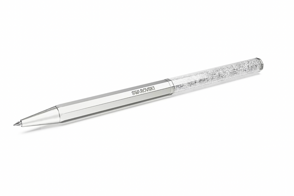 Crystalline Ballpoint Pen - White