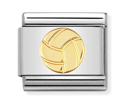 Volleyball/Netball Gold Charm