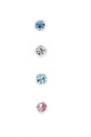 Assorted Silver Nose Stud Pack