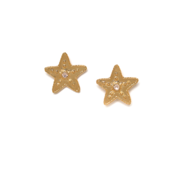 ESTRELLA star stud earrings