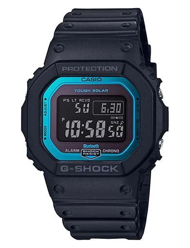 G-Shock Series 5600 Bluetooth Black/Blue Watch