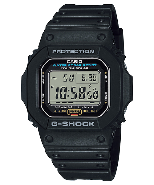 G-Shock Tough Solar Black Resin Watch
