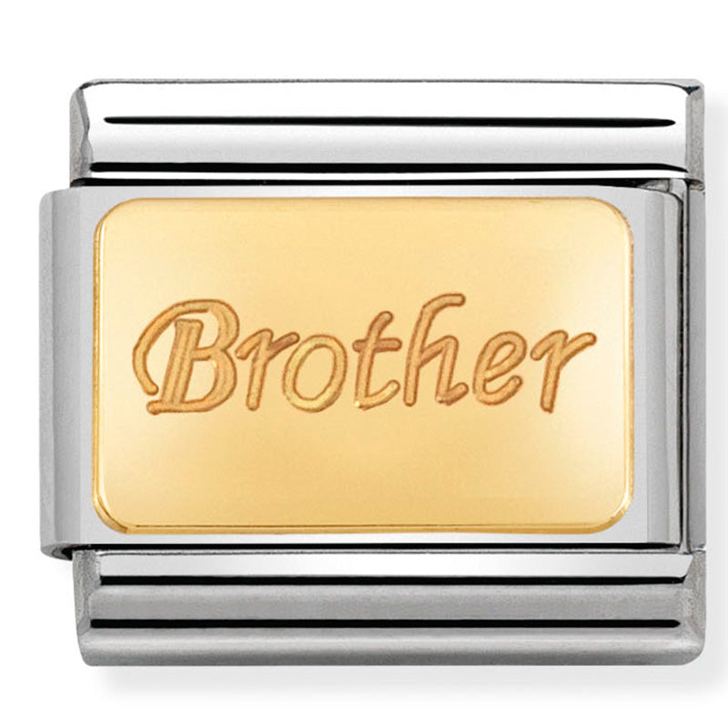 Nomination Brother Gold Charm 