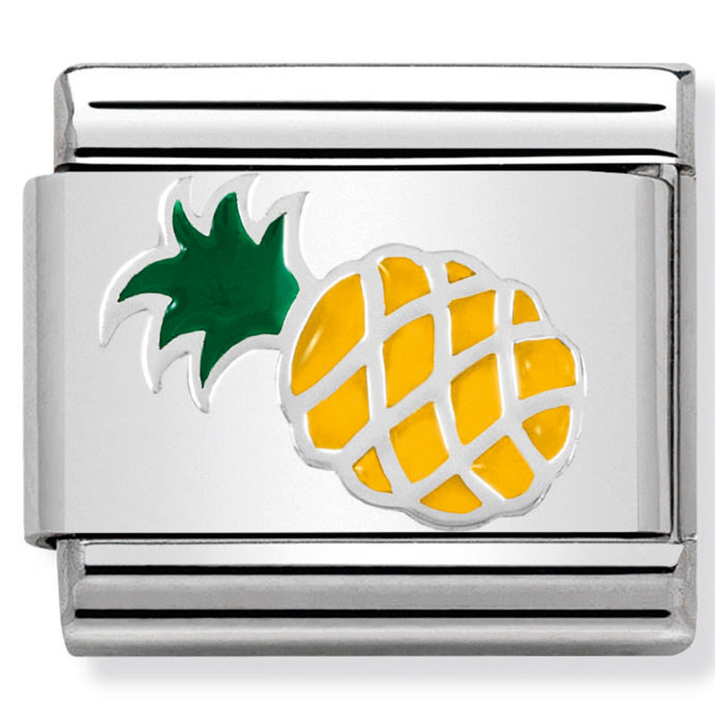 Nomination Pineapple Silver Charm