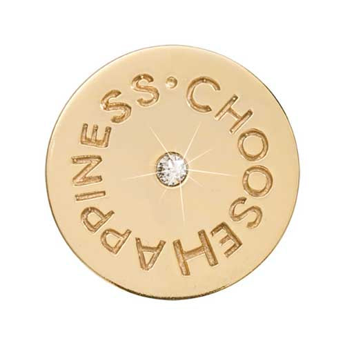 Choose Happiness Gold Small Coin