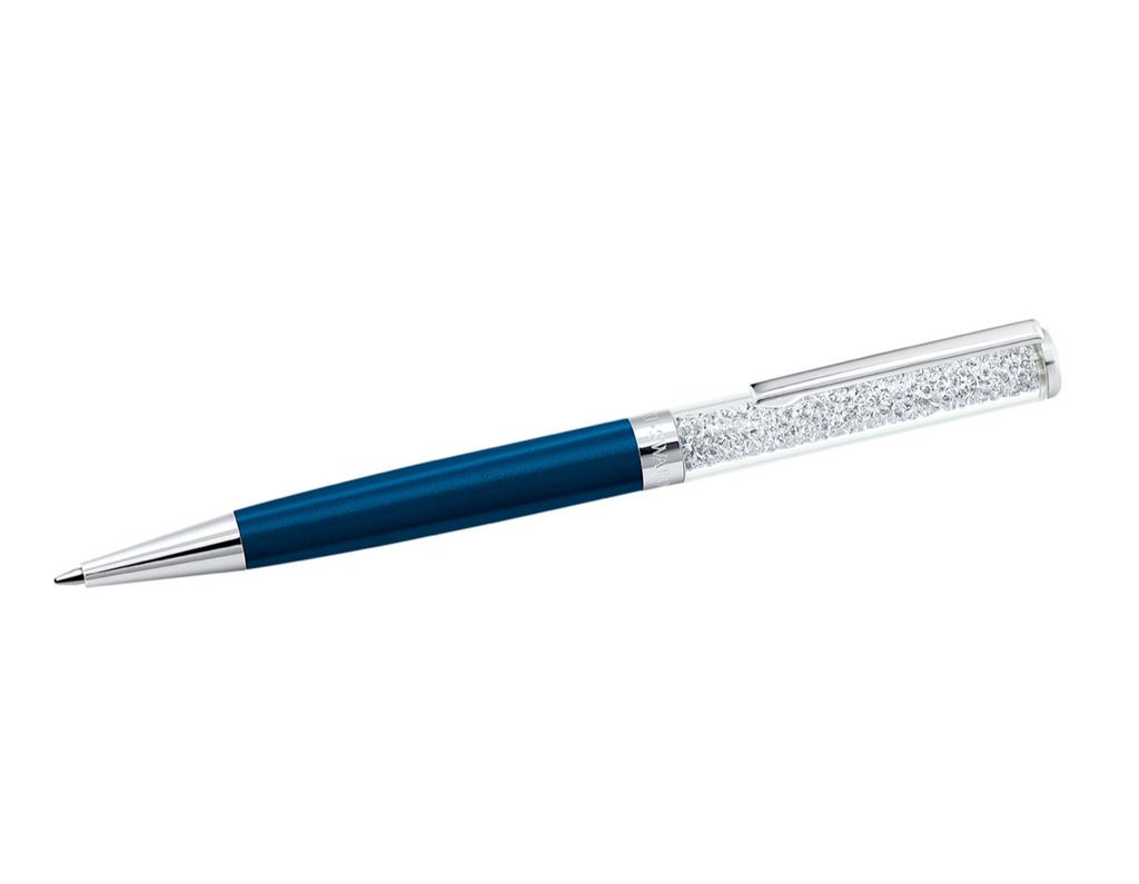 Crystalline Ballpoint Pen, Dark Blue