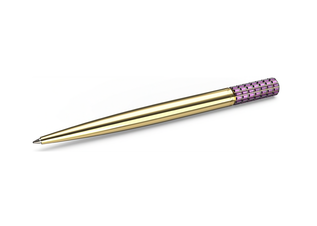 Purple Gold-tone Lucent Pen