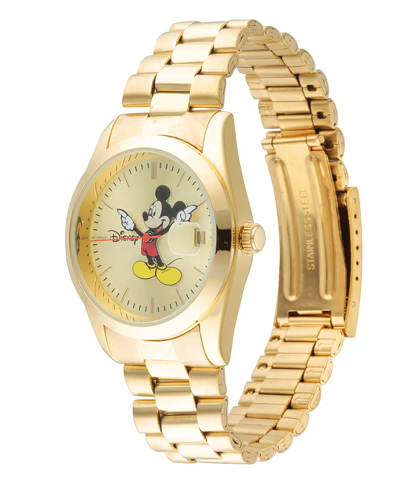 Invicta mickey shop mouse watch gold