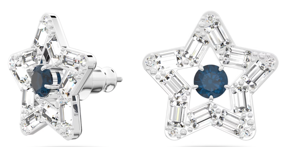 Stella Stud Blue Star Earrings Forever Jewellery Online