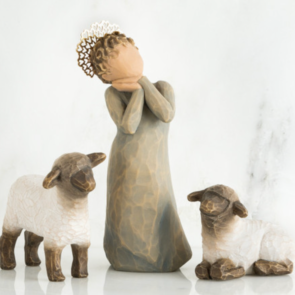 🎄Christmas: Little Shepherdess Figurine