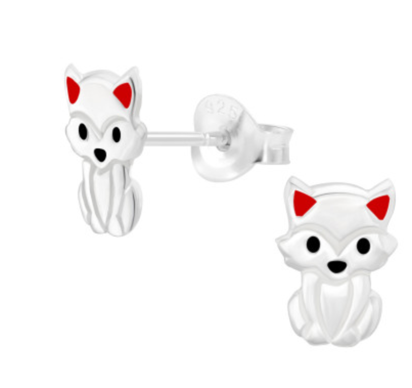 Kids Cat Stud Earrings
