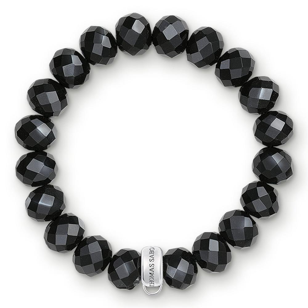 Obsidian Charm Bracelet