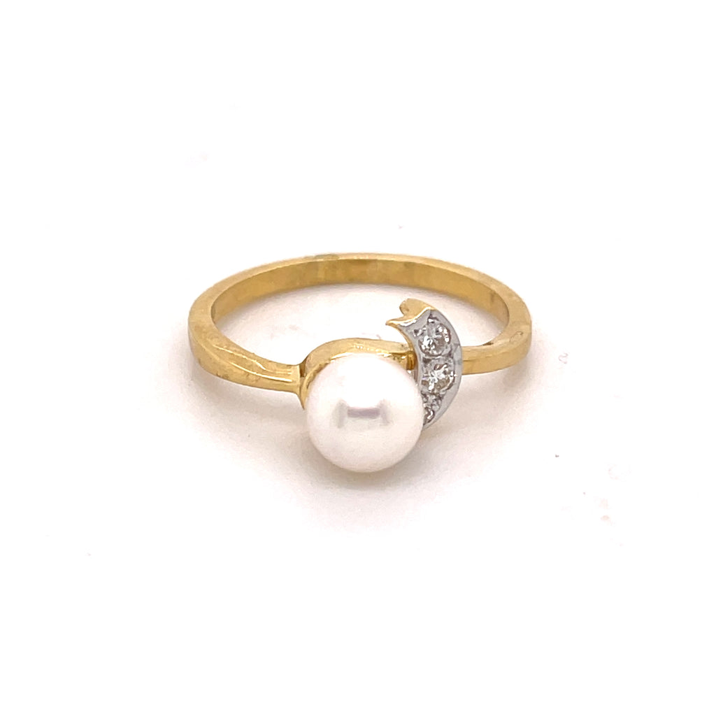 Peggy 18ct Pearl Ring