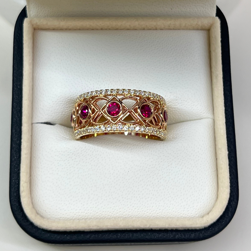 A returning client’s dream ring brought to life 💍