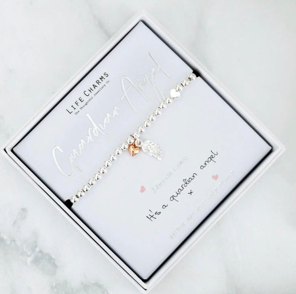 Life Charms - Just Because Guardian Angel Bracelet