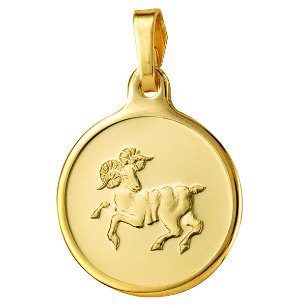 Aries 9ct Pendant