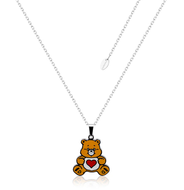 Care Bear - Orange Tenderheart Bear - Necklace & Earring