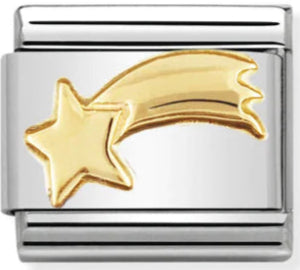 Symbols - Shooting Star Gold Charm