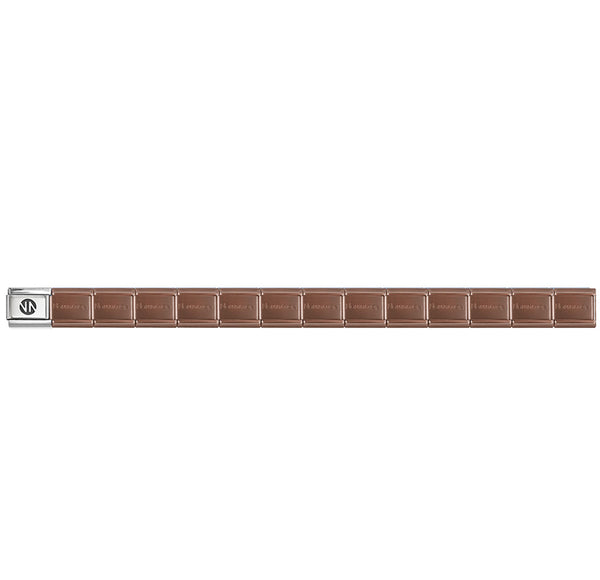 Starter Bracelet - Matte Chocolate Brown PVD Stainless Steel (NEW)