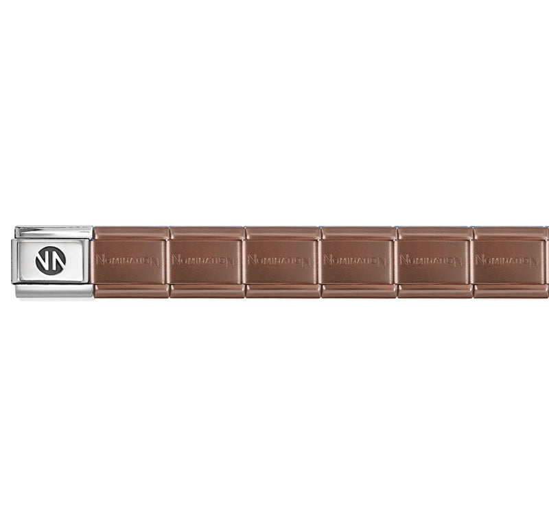 Starter Bracelet - Matte Chocolate Brown PVD Stainless Steel (NEW)