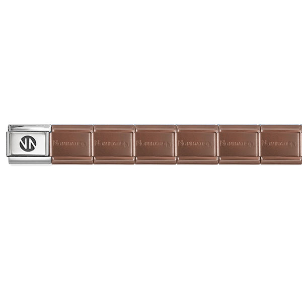 Starter Bracelet - Matte Chocolate Brown PVD Stainless Steel (NEW)