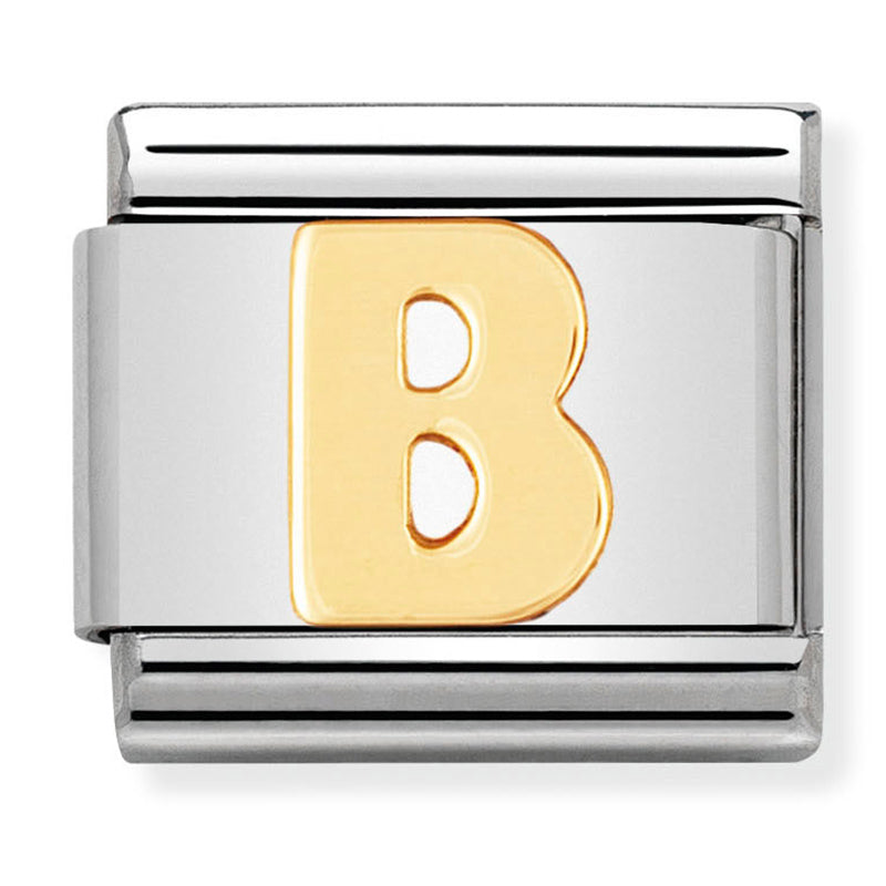 Gold - Letter B Charm