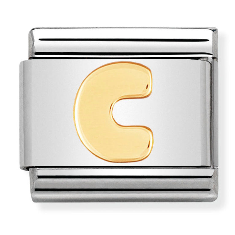 Gold - Letter C Charm