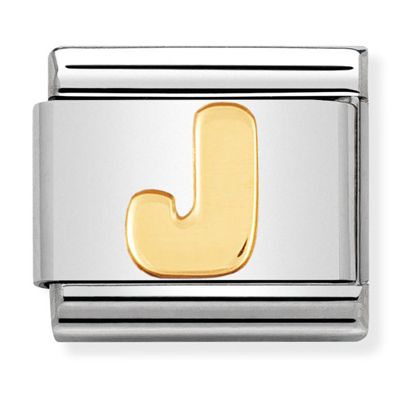 Gold - Letter J Charm