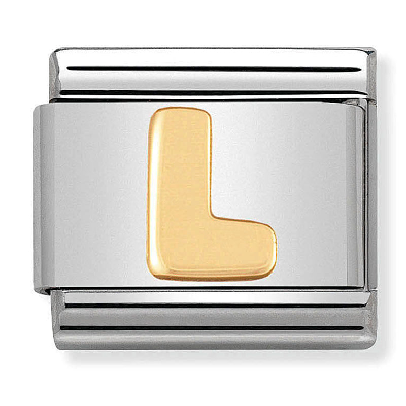 Gold - Letter L Charm