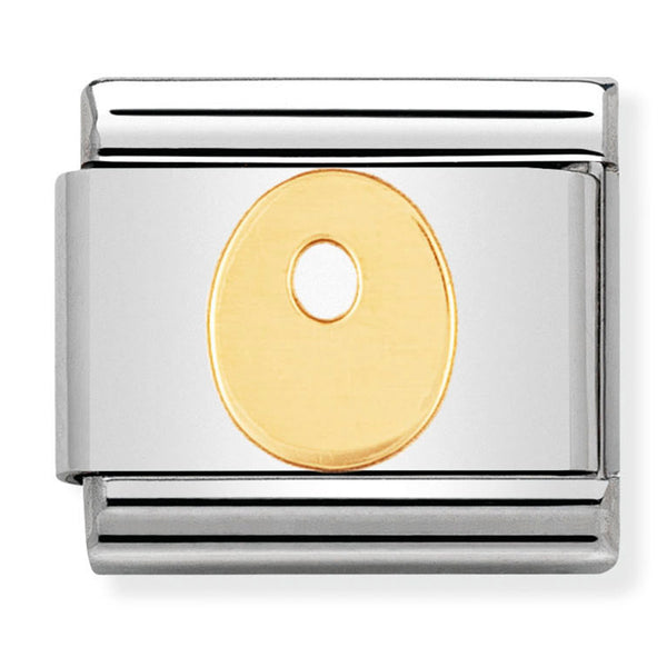 Gold - Letter O Charm