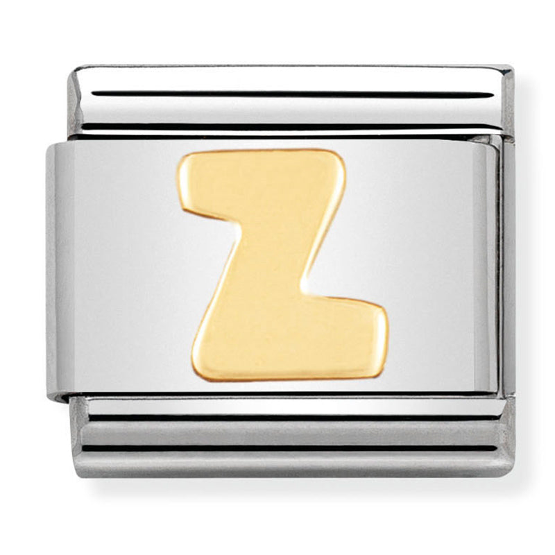 Gold - Letter Z Charm