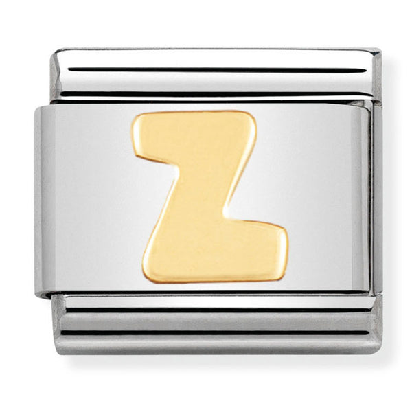 Gold - Letter Z Charm