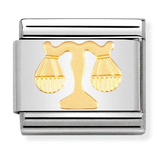 Zodiac - Libra Gold Charm