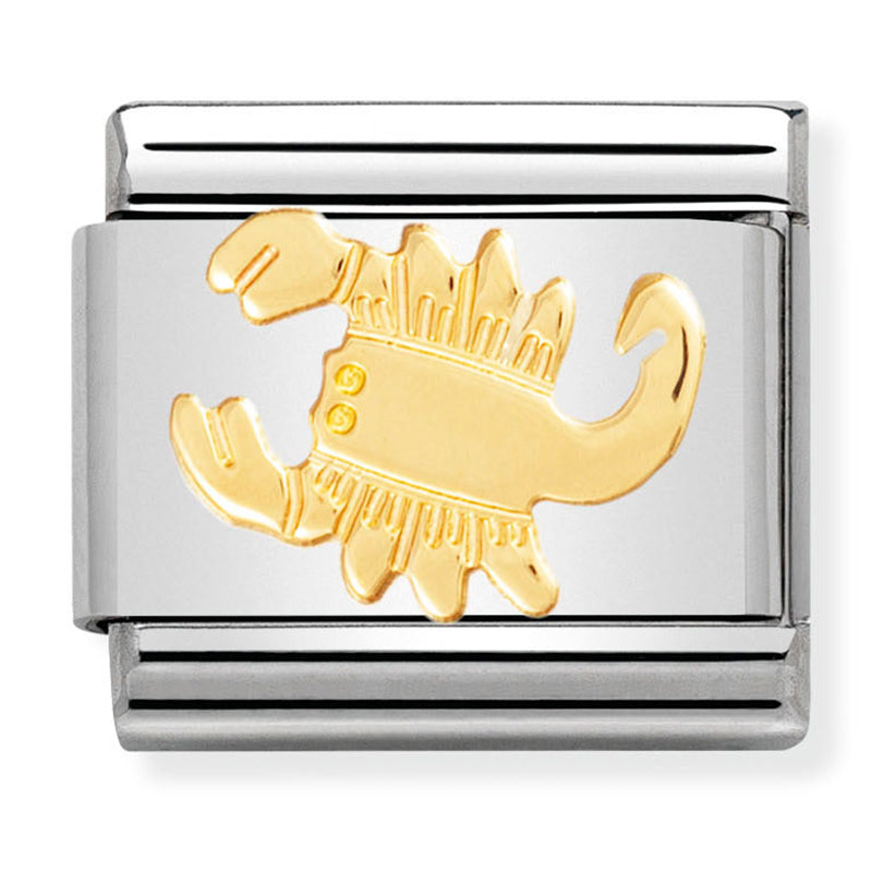 Zodiac - Scorpio Gold Charm