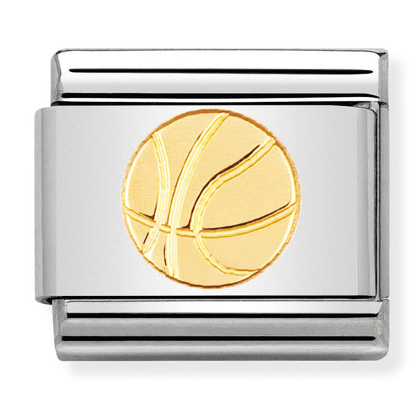 Sports - Basketball Gold Charm