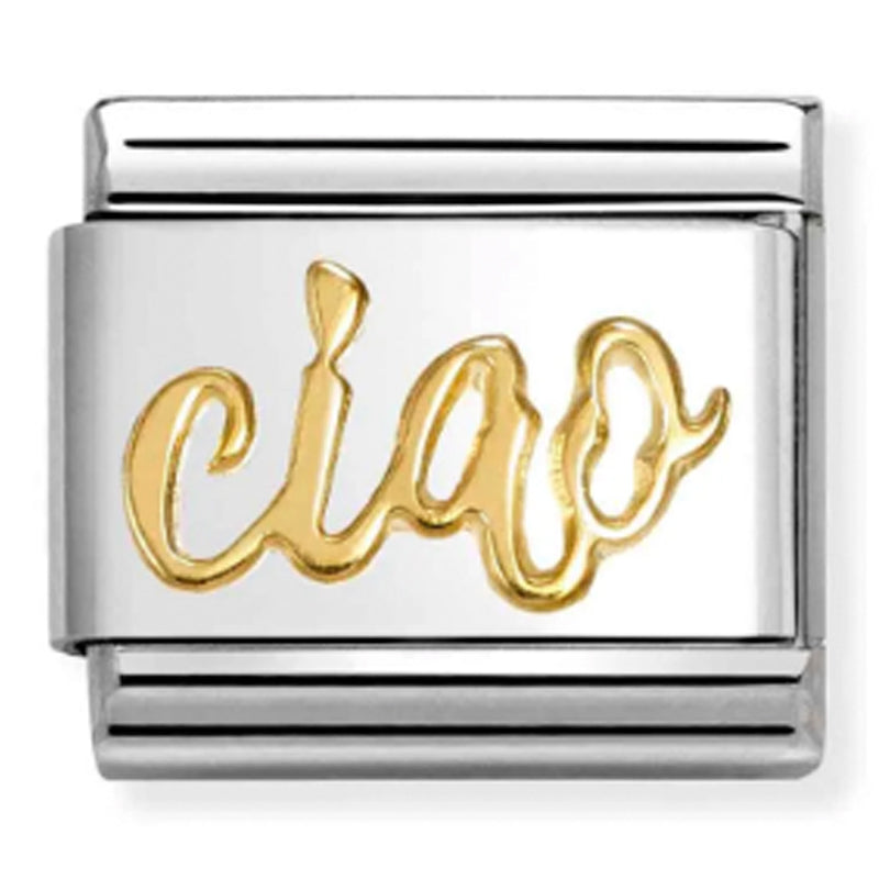 Symbols - Ciao Gold Charm