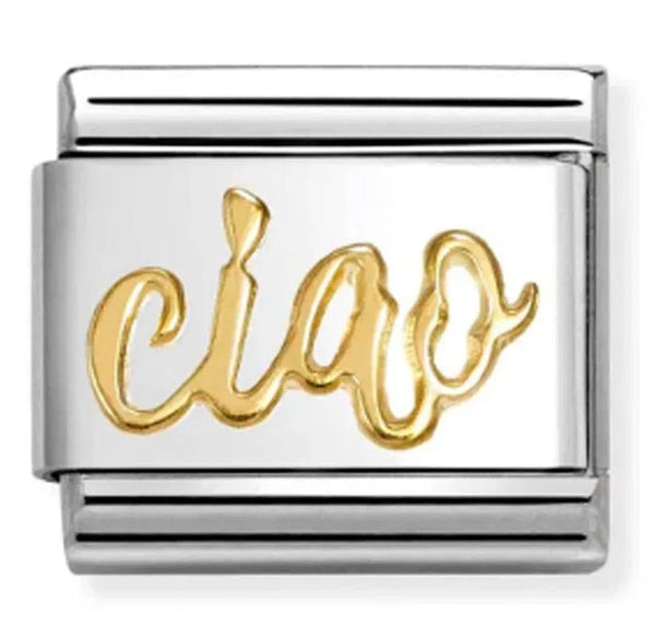 Symbols - Ciao Gold Charm