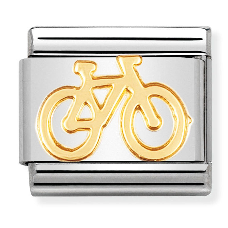 Transport - Bike Gold Charm
