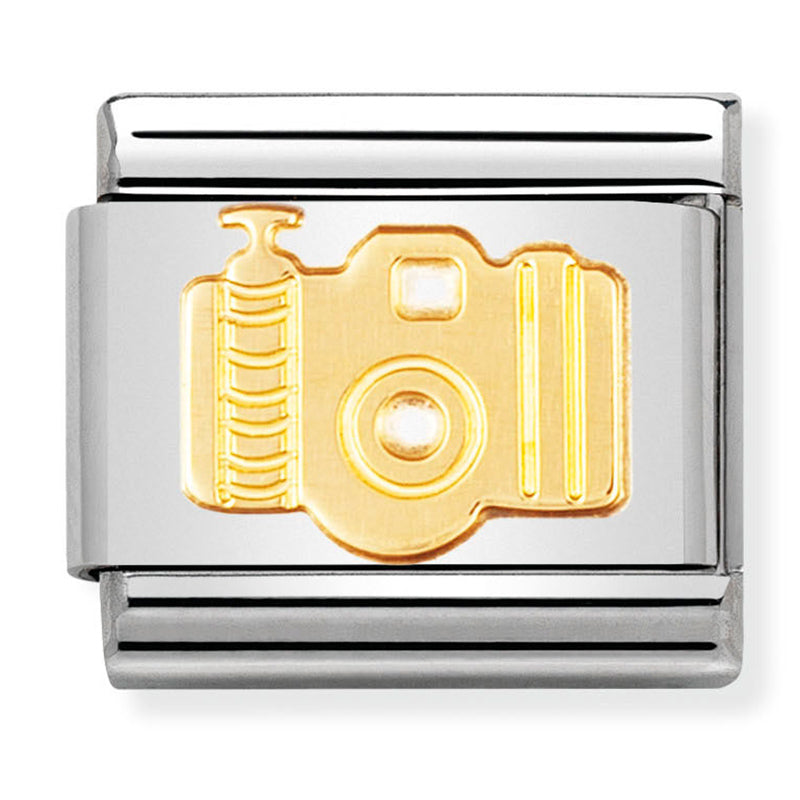 Hobbies - Camera Gold Charm