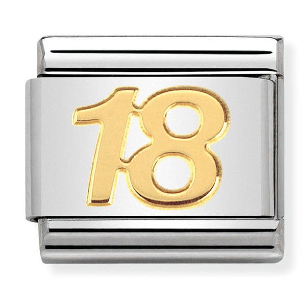 Birthday - 18th Gold Charm