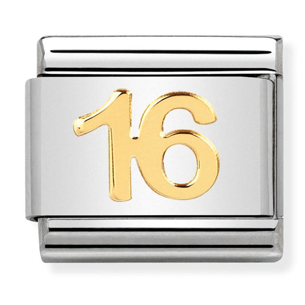 Birthday - 16th Gold Charm