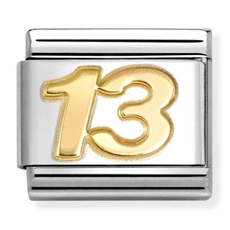 Birthday - 13th Gold Charm