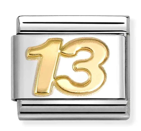 Birthday - 13th Gold Charm