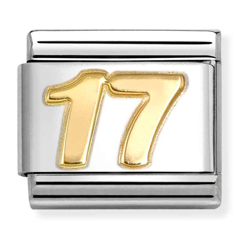 Birthday - 17th Gold Charm